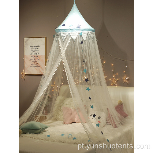 Rede anti-mosquito de algodão para cama de bebê